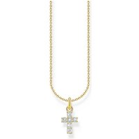 THOMAS SABO Silberkette Thomas Sabo Damen-Kette 925er Silber Zirkonia silberfarben