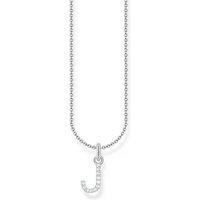 THOMAS SABO Silberkette Thomas Sabo Damen-Kette 925er Silber Zirkonia silberfarben