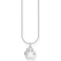 THOMAS SABO Silberkette Thomas Sabo Damen-Kette 925er Silber Zirkonia silberfarben