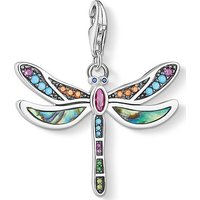 THOMAS SABO Kettenanhänger Thomas Sabo Damen-Charm 925er Silber 1 Perlmutt silberfarben