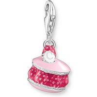 THOMAS SABO Kette mit Anhänger Charm-Anhänger Rosa Himbeere Macaron (Set) rosa