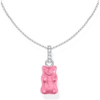 THOMAS SABO Collier Halskette HARIBO Rosa Goldbär (Set) rosa