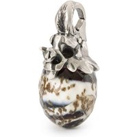 Trollbeads Kettenanhänger Schatz der Zukunft Anhänger, TAGPE-00095 braun|schwarz|silberfarben