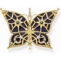THOMAS SABO Schmetterlingsanhänger PE925-963-7 blau|gelb