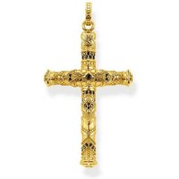 THOMAS SABO Kettenanhänger Anhänger Kreuz gold silberfarben