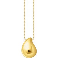 THOMAS SABO Kette mit Anhänger in organischer Tropfenform, KE2281-001-21-L50V, KE2281-413-39-L50V gelb|goldfarben