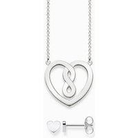 THOMAS SABO Ohrring und Ketten Set SET0561-001-21 silberfarben