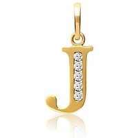 Unique Buchstabenanhänger Buchstabe J Anhänger 333er Gold GP0141