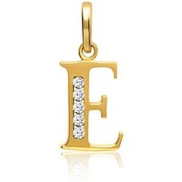 Unique Buchstabenanhänger 333er Gold Anhänger Buchstabe E GP0136