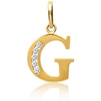 Unique Buchstabenanhänger 333er Gold Anhänger Buchstabe G GP0138