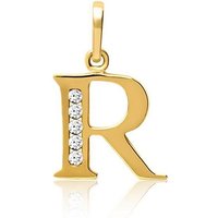 Unique Buchstabenanhänger 333er Gold Anhänger Buchstabe R GP0150