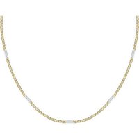 CHRIST Collier CHRIST Herren-Kette 375er Gelbgold, 375er Weißgold bunt
