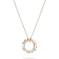 Liebeskind Berlin Edelstahlkette Edelstahl rosa