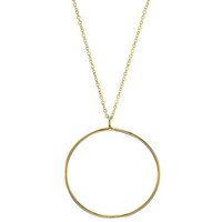 s.Oliver Kette mit Anhänger Kreis, 2034356 gelb|goldfarben