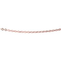 Ernstes Design Gliederkette Spiegelankerkette 2mm rosé AK20