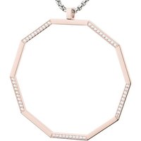 Ernstes Design Kettenanhänger Ernstes Design Anhänger rosé AN971 rosa