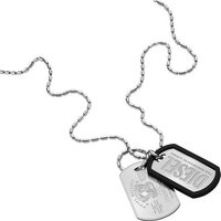 Diesel Edelstahlkette Diesel Herren-Kette Edelstahl silberfarben