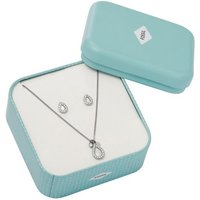 Fossil Schmuckset JF03765040 Set Halskette mit Anhänger und Ohrringe Damen Perlmutt Ede