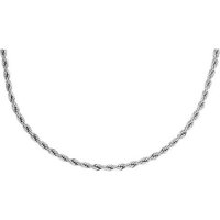 Fossil Collier Fossil Herren-Kette Edelstahl silberfarben