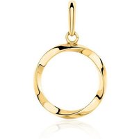 Unique Kettenanhänger Anhänger 375er Gold GP0316 goldfarben