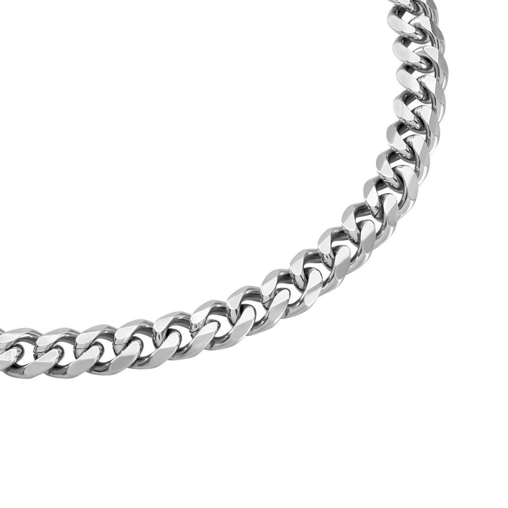 🦚 Herren Kette Edelstahl Levi 5,5cm, Kette ohne Stein