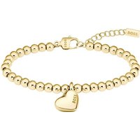 BOSS Armkette HONEY HEART BEADS, Herz, 1580642, 1580643 gelb|goldfarben