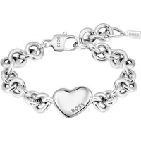 BOSS Armkette HONEY LOVE, Herz, 1580638, 1580639 silberfarben