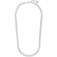JOOP! Silberkette für Damen, 925 Sterling Silber, Zirkonia synth. (1-tlg., Collier) silberfarben