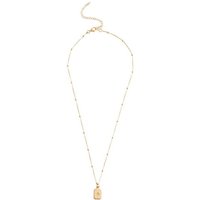 Next Kette mit Anhänger Kette mit Hundemarken-Anhänger (1-tlg) goldfarben