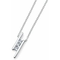 Oliver Weber Kette mit Anhänger Original necklace with crystal Foursquare 61135