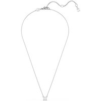 Swarovski Collier Swarovski Unisex-Kette Metall Swarovski-Kristall weiß