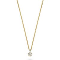CHRIST Collier CHRIST Damen-Kette 1 Diamant gelb|goldfarben