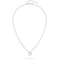 Tamaris Edelstahlkette Tamaris Damen-Kette 925er Silber 77 Zirkonia silberfarben