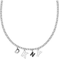 DKNY Kette mit Anhänger Charm silberfarben