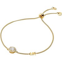 MICHAEL KORS Kette mit Einhänger Gentle gold-plated bracelet with zircons MKC1206AN710