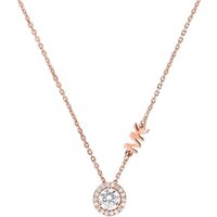 MICHAEL KORS Kette mit Einhänger Gentle bronze necklace with zircons MKC1208AN791