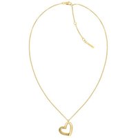 Calvin Klein Kette mit Anhänger Schmuck Edelstahl Halsschmuck Halskette Erbskette DEFIANT gelb|goldfarben
