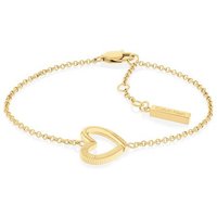 Calvin Klein Armband Schmuck Edelstahl Armschmuck Erbskette DEFIANT gelb|goldfarben