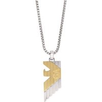 Emporio Armani Edelstahlkette EAGLE LOGO, EGS3073040 silberfarben