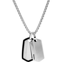 Fossil Collier Fossil Herren-Kette Edelstahl silberfarben