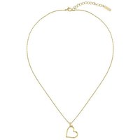 Lacoste Kette mit Anhänger Schmuck Edelstahl Halsschmuck Halskette Fantasie VOLTE gelb|goldfarben