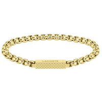 Lacoste Armband Schmuck Edelstahl Armband Venezianerkette L'ESSENTIEL gelb|goldfarben