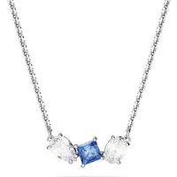 Swarovski Kette mit Anhänger Swarovski-Halskette MESMERA:PEND BLUE WHITE/RHS 5668276 38-45 cm weiß
