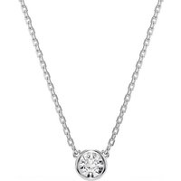 Swarovski Kette mit Anhänger Schmuck Geschenk Halskette Imber, 5684511, 5696039, mit Swarovski® Zirkonia (synth) silberfarben