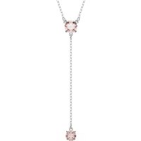 Swarovski Y-Kette Schmuck Geschenk Attract Y-Halskette, 5723570, 5723571, mit Swarovski® Kristall rosa