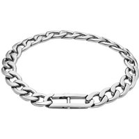 Fossil Armband Schmuck Geschenk Edelstahl Armkette Heritage D-Link, JF04770040 silberfarben