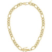 Lacoste Edelstahlkette CROCODILE, 2040371, 2040372 gelb|goldfarben