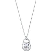 MICHAEL KORS Collier Michael Kors Damen-Kette 925er Silber Perlmutt silberfarben