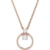 Swarovski Kette mit Anhänger Schmuck Geschenk Halskette Constella, 5692261, 5692266, mit Swarovski® Zirkonia (synth) goldfarben