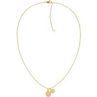Tommy Hilfiger Kette mit Anhänger MINI CRYSTALS, 2780901, 2780902, mit Glasstein gelb|goldfarben